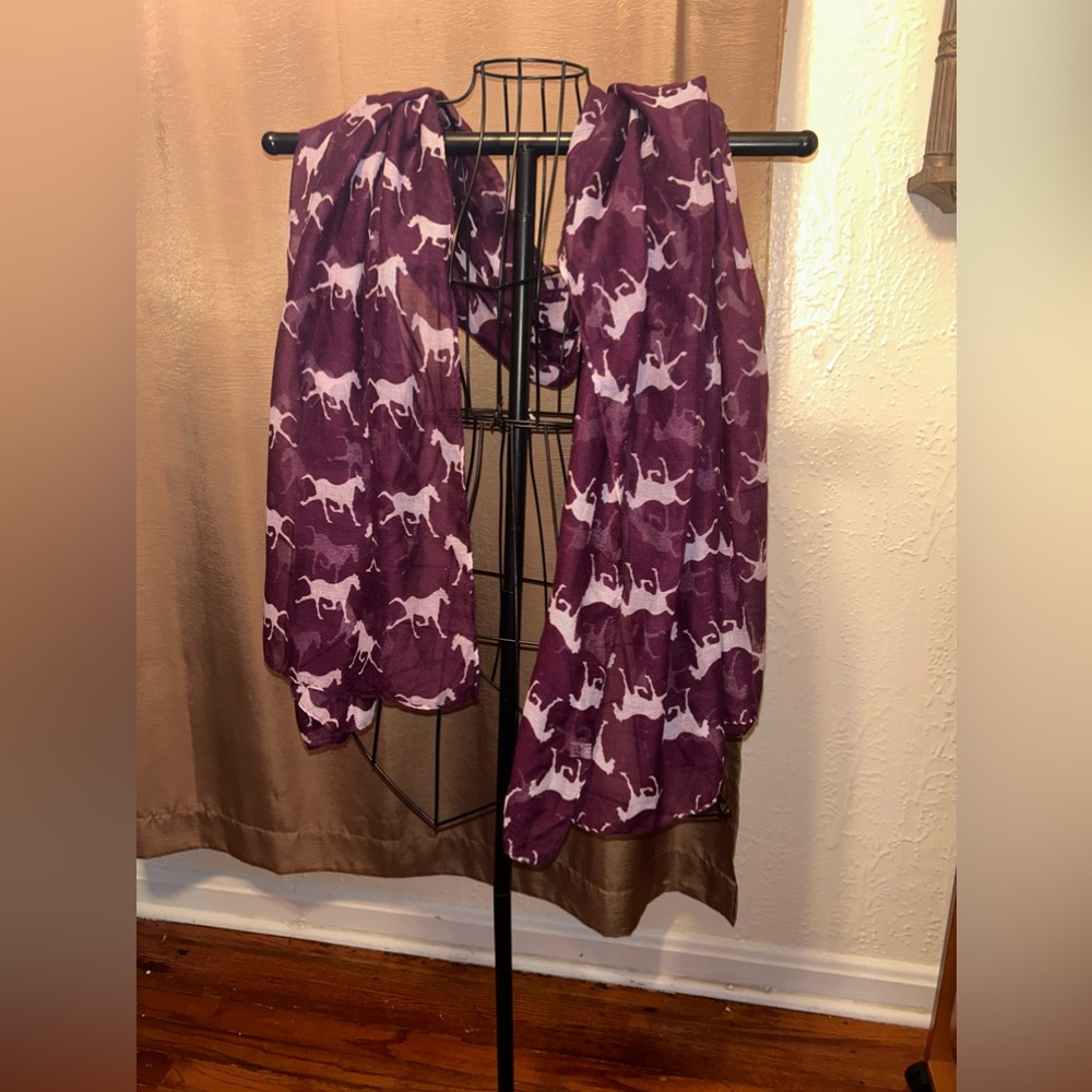 Horse design scarf/body wrap
